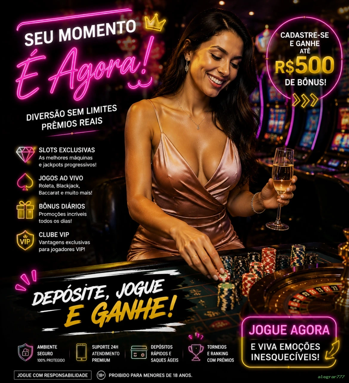 alegrar777 Segurança